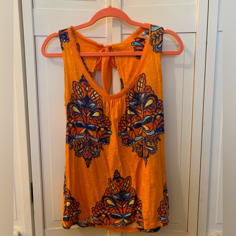 Akemi + Kin sleeveless boho top, small